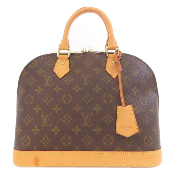 LOUIS VUITTON Brown Monogram Canvas Alma PM Bag - Picture 1 of 11